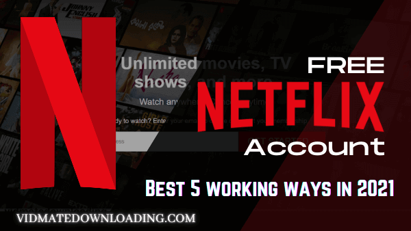 Free Netflix Account Tricks